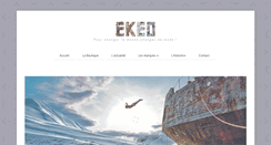 Desktop Screenshot of ekeo-boutique.com